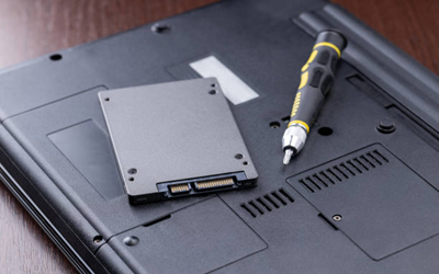 Installation SSD - étape 2